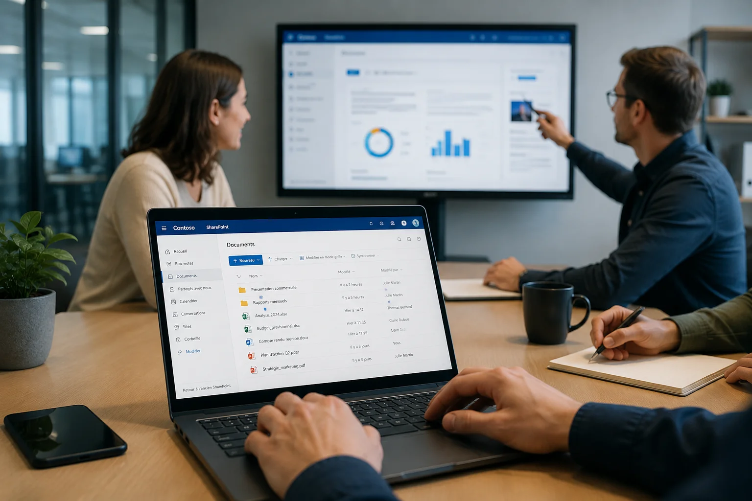 Numérisation et gestion documentaire en entreprise