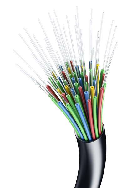 Icône Réseau et fibre